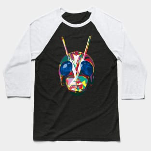 Colorful Riderman Baseball T-Shirt